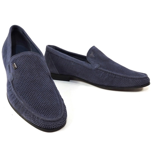 Alberto Ciccioli Other - ALBERTO CICCIOLI 🇮🇹 MEN'S BLUE SUEDE COMFORT SUMMER LOAFERS